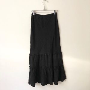 Anthropologie Odille Linen Boho Skirt